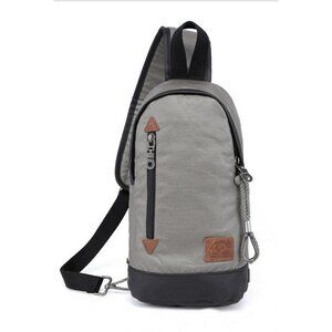 Tsd Brand Urban Light Coated Canvas Sling Bag Backpack